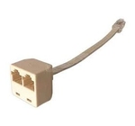 ADAPTATEUR RJ45  MAL 2X RJ45 FEMELE  